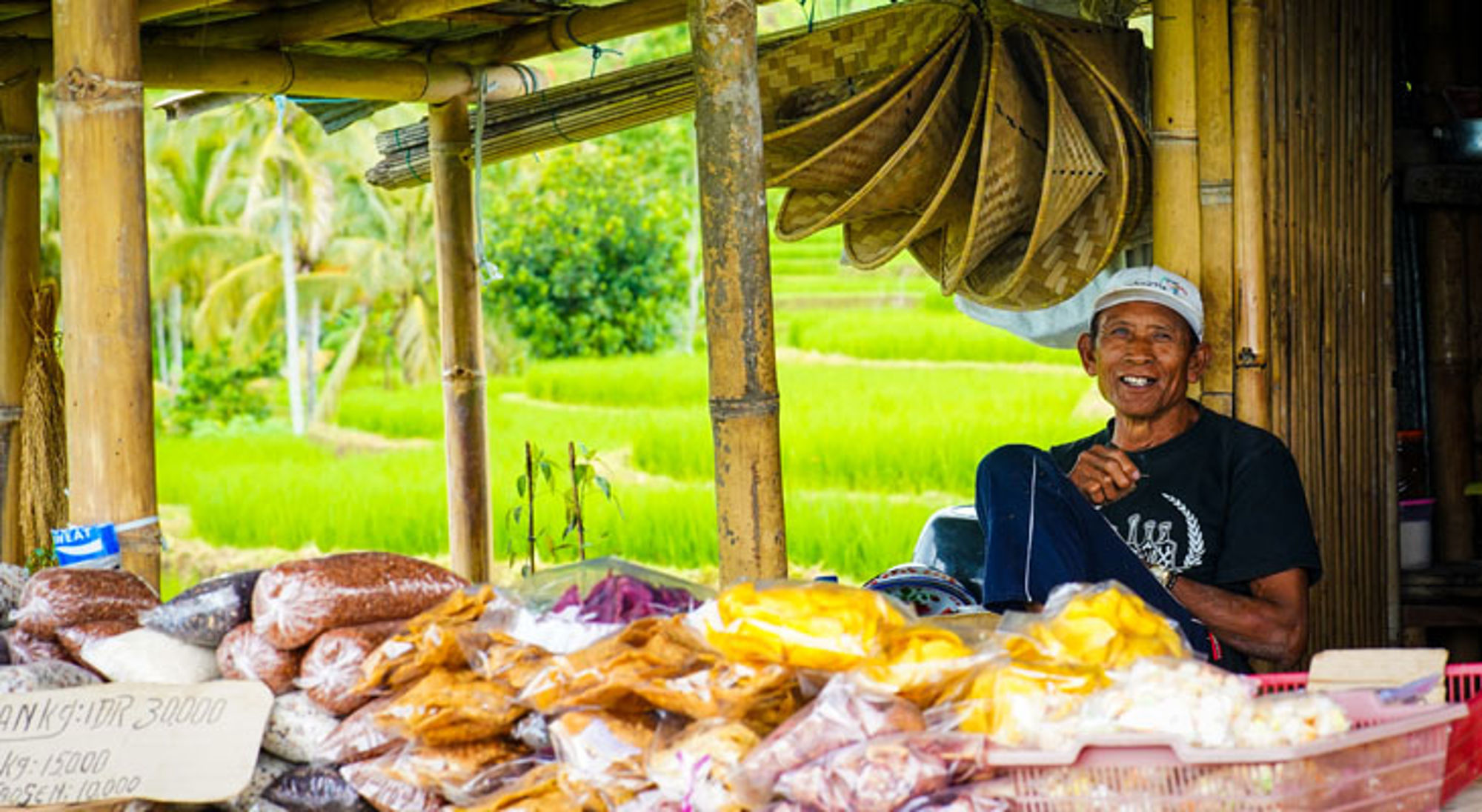 Village Jatiluwih Indonesië