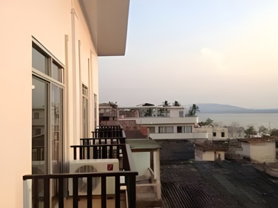 New Saen Sabai Hotel Laos uitzicht