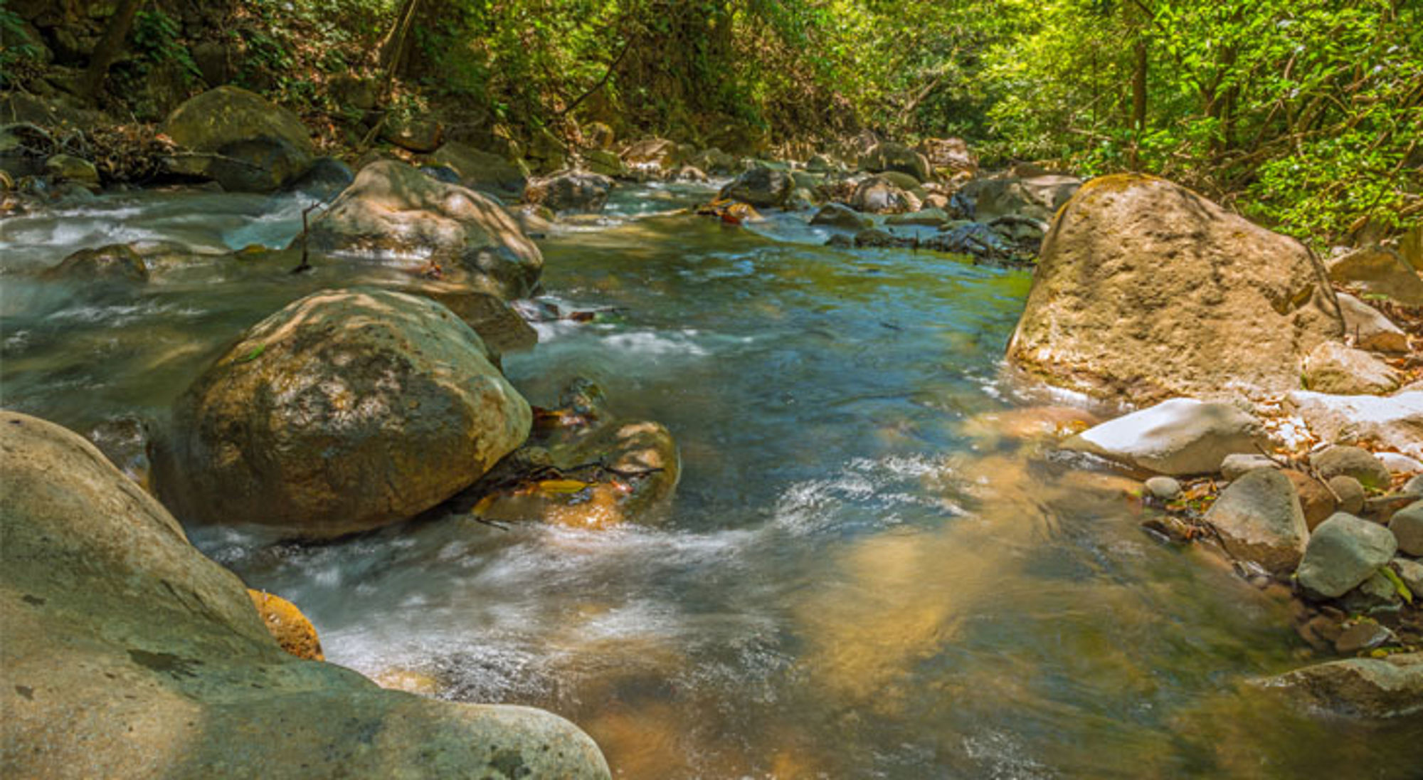 Rivier Rincon de la Vieja nationaal park Rivier Rincon de la Vieja nationaal park