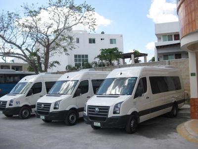 binnenkant kleine bus