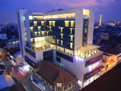 Pasar Baru Hotel Bandung Java Indonesië