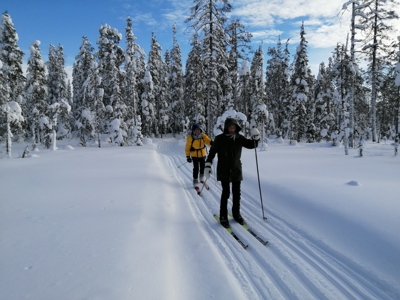 Route Lapland Winter - Kylmäluoma - Day 2