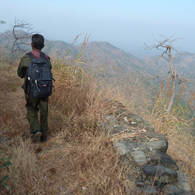 Wandeling naar Kumbhalgarh