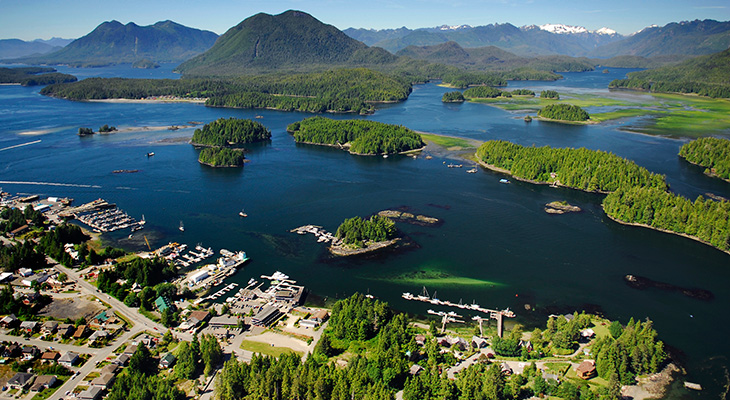 Tofino op Vancouver Island, Canada