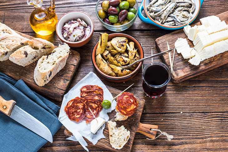 Tapas eten in Italië Tapas eten in Italië