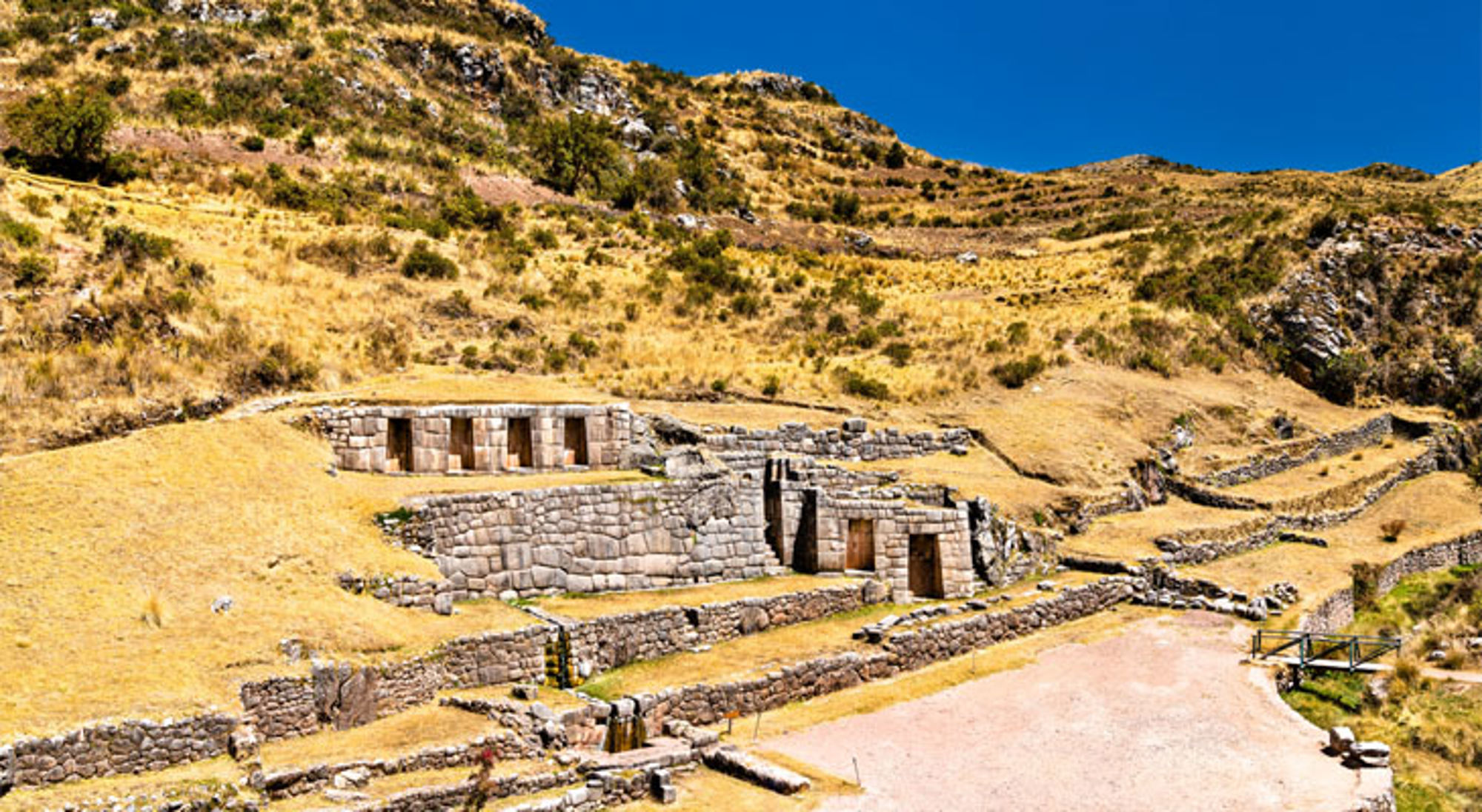 Tambomachay Inca ruïne Cuzco