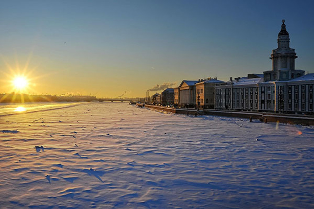 Rusland, Sint-Petersburg, Neva, rivier