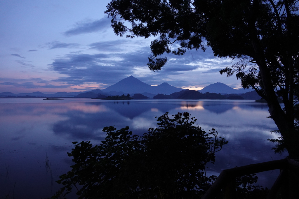 Rondreis Uganda Zonsondergang