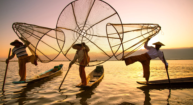 Vissers in Myanmar Vissers in Myanmar