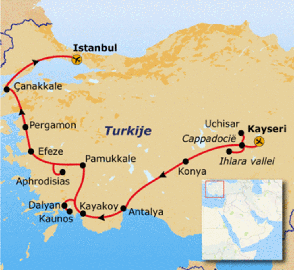 routekaartje Turkije Hoogtepunten.gif