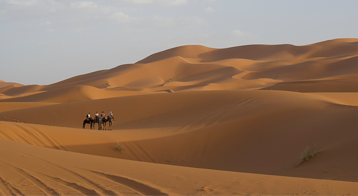 Erg Chebbi woestijn Erg Chebbi woestijn