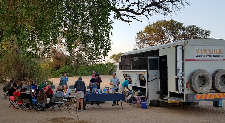 Kamperen Namibië