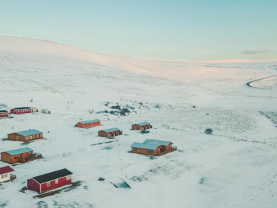 Guesthouse Brekka Winter IJsland