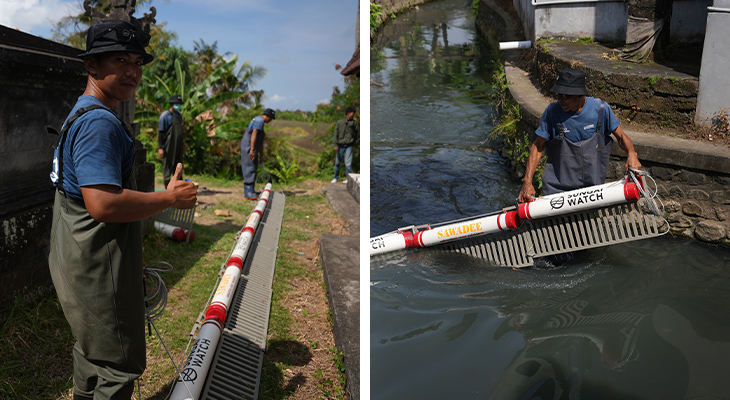 Sawadee afvalbarrière in Bali Sawadee afvalbarrière in Bali