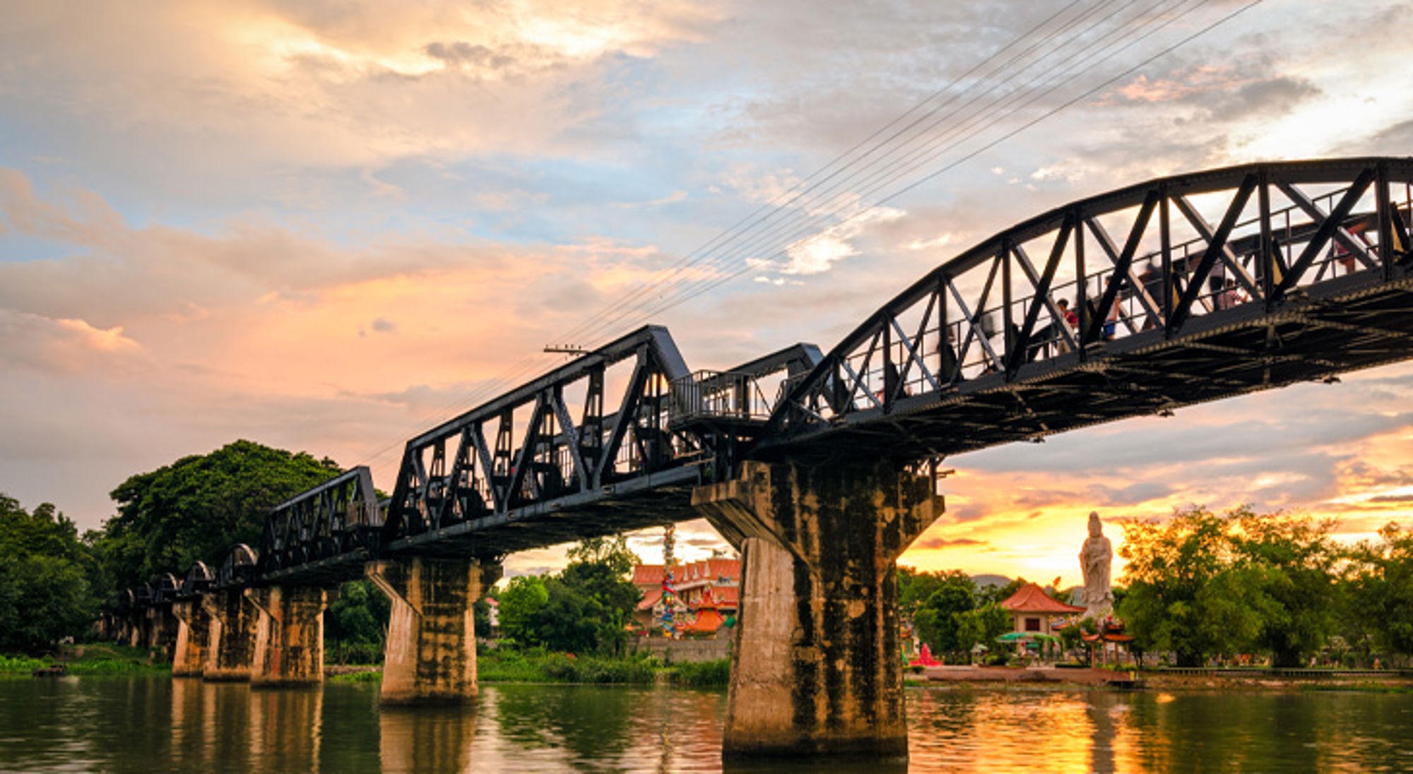 Brug rivier Kwai Kanchanaburi