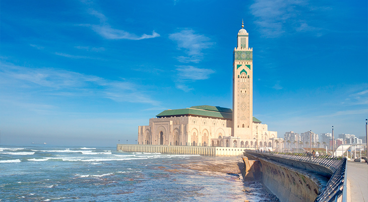 Hassan II moskee Marokko Hassan II moskee Marokko