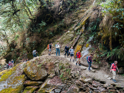 Route Nepal, 17 dagen - Dag 6