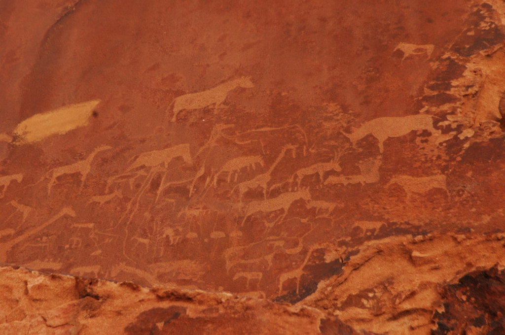 Rondreis Namibie Rotstekening