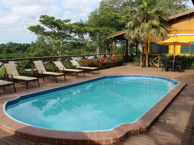 Pantanal Jungle Lodge zwembad