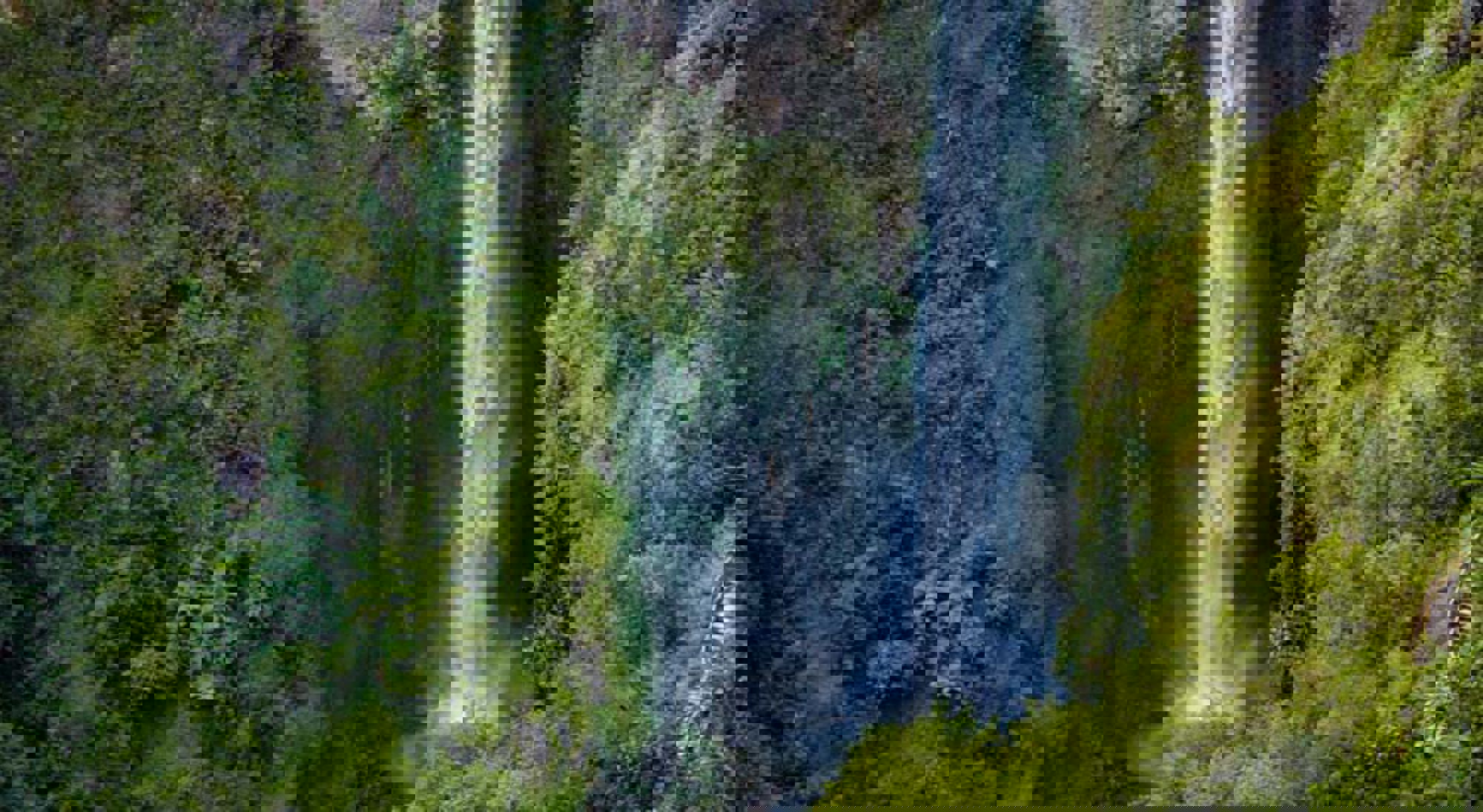 Sipiso Piso Waterfall Indonesië