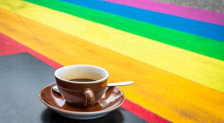 Rainbow street Reykjavik