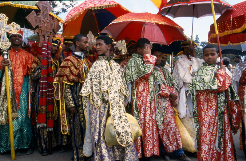 Timkat festival in Ethiopië Timkat festival in Ethiopië