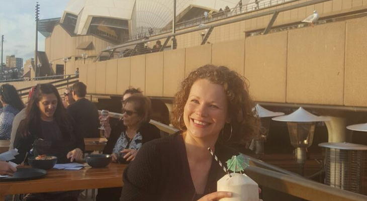 Wendy in Australië Wendy in Australië