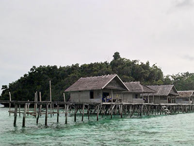 Homestay Kordiris Indonesië hutjes