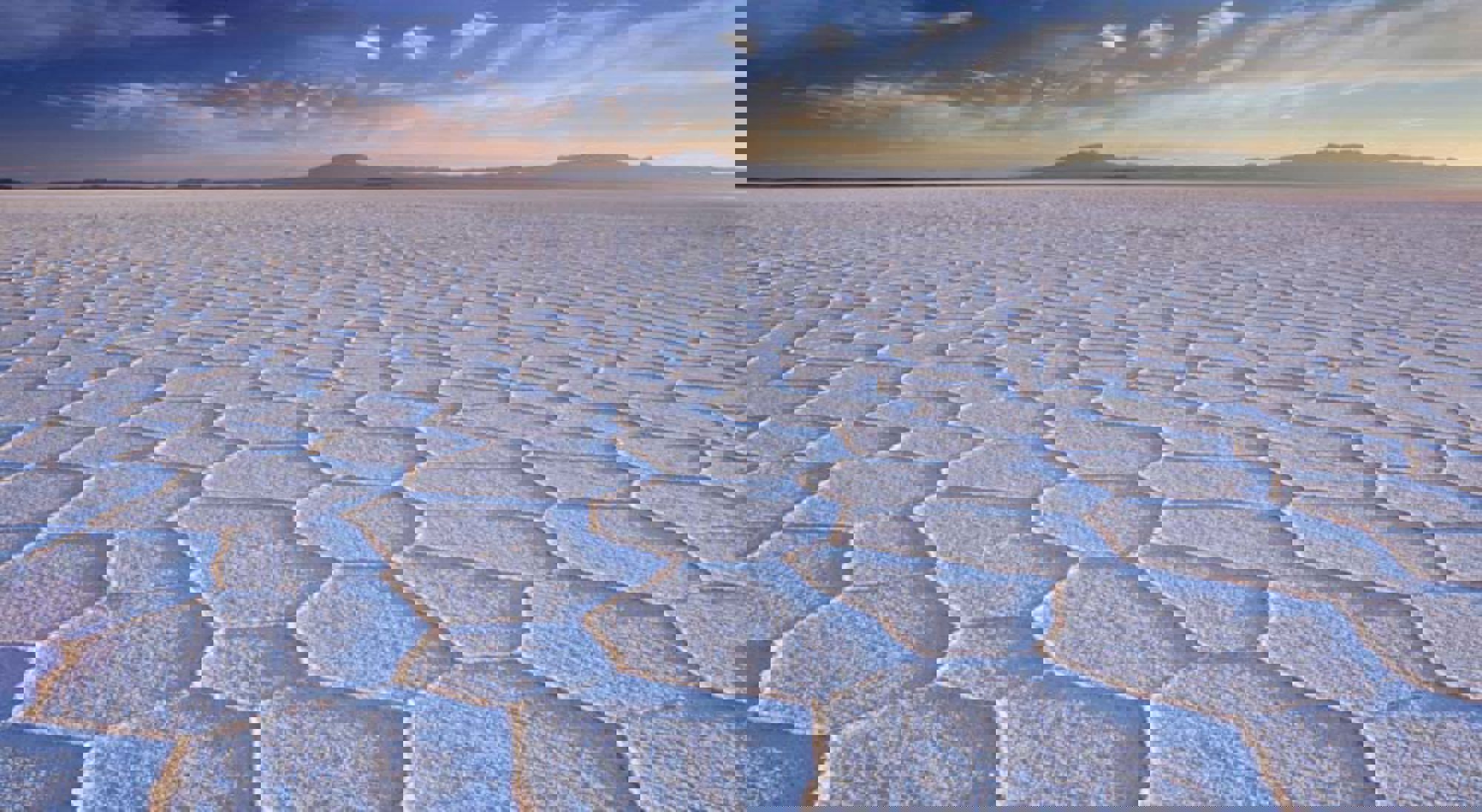 Zonsopgang Salar de Uyuni