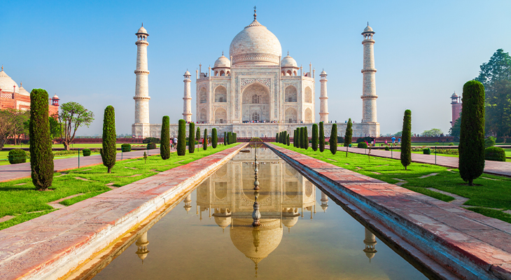 Taj Mahal India - 7 nieuwe wereldwonderen Taj Mahal India - 7 nieuwe wereldwonderen