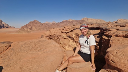 Mirja in Jordanië