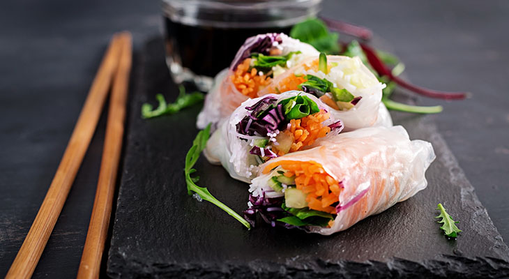 Vegetarisch Vietnamees gerecht Vegetarisch Vietnamees gerecht