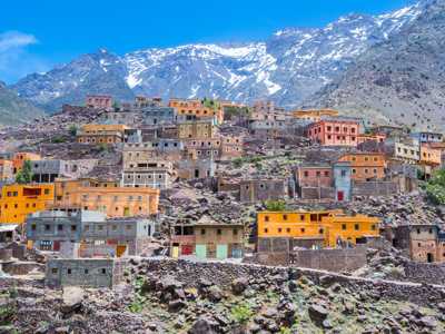 Route 8 daagse beklimming Mt. Toubkal - Day 6