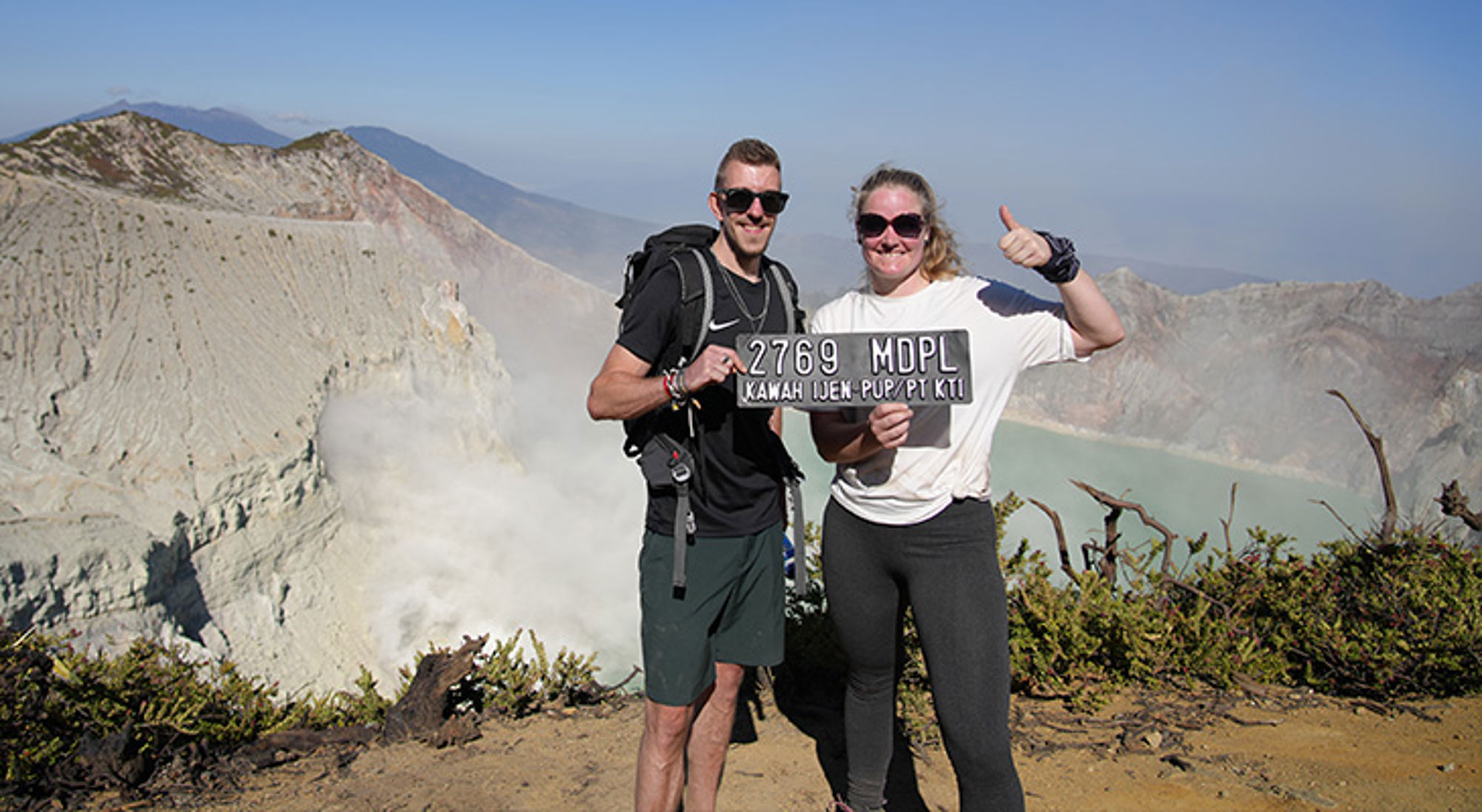 Ijen-vulkaan Java Ijen-vulkaan Java