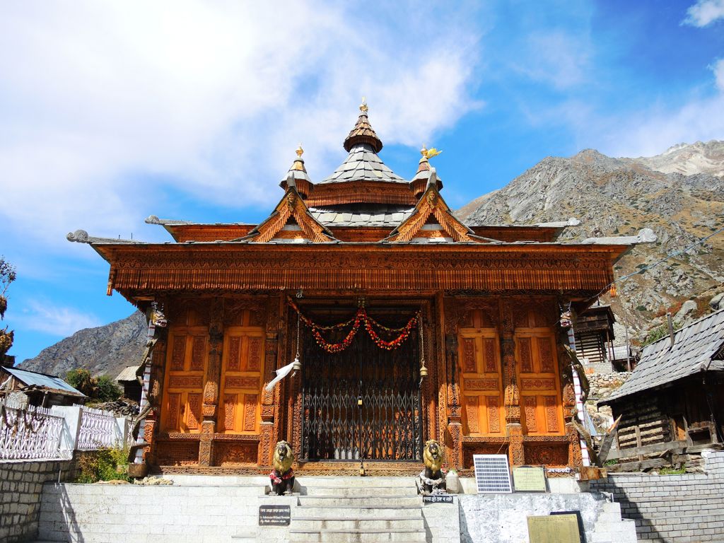 hindu temple in sangla vallei