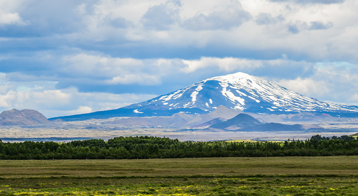 Hekla vulkaan IJsland Hekla vulkaan IJsland