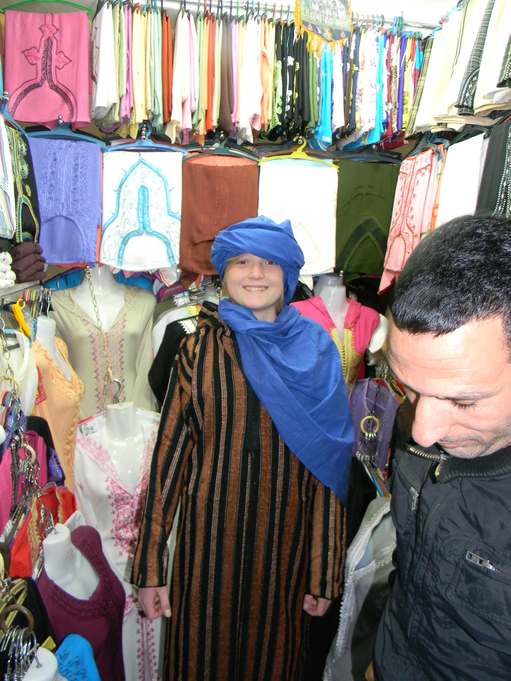 kind met tulband Marokko familiereis