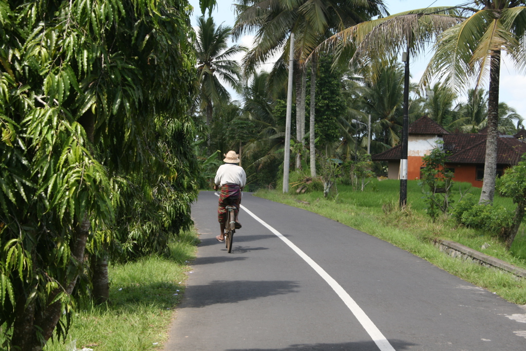 Fietser Bali