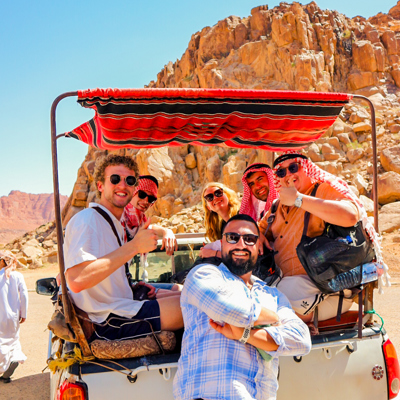 22-35ers reis Jordanië