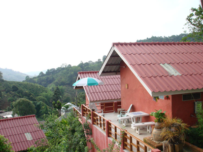 Baan see see mountain view - uitzicht