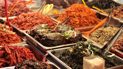 Streetfood in Zuid-Korea.