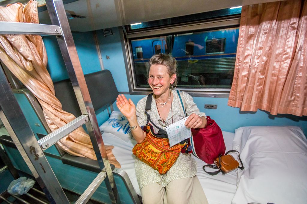 nachttrein naar Bangkok