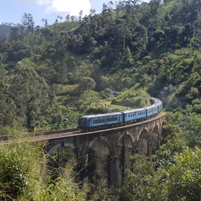 Trein van Kandy naar Hatton