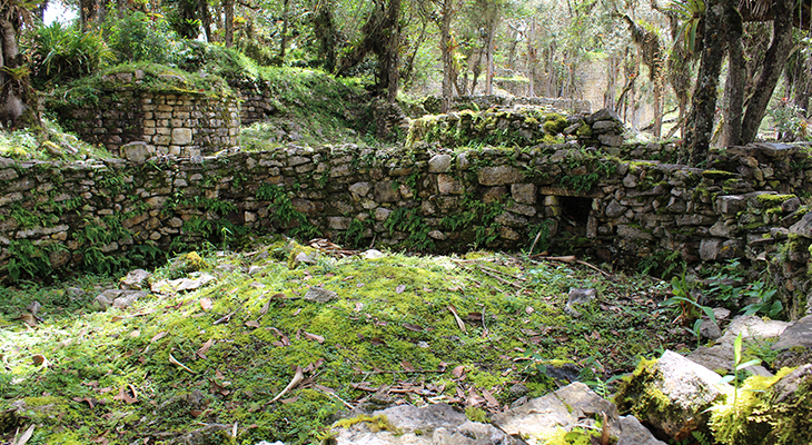 Ruine in Noord-Peru Ruine in Noord-Peru