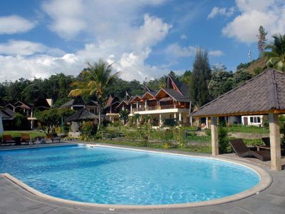 Tabo Cottages - Samosir eiland - Sumatra - zwembad
