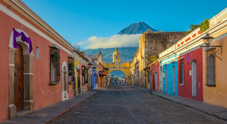 Kleurrijk Antiqua, Guatemala Kleurrijk Antiqua, Guatemala