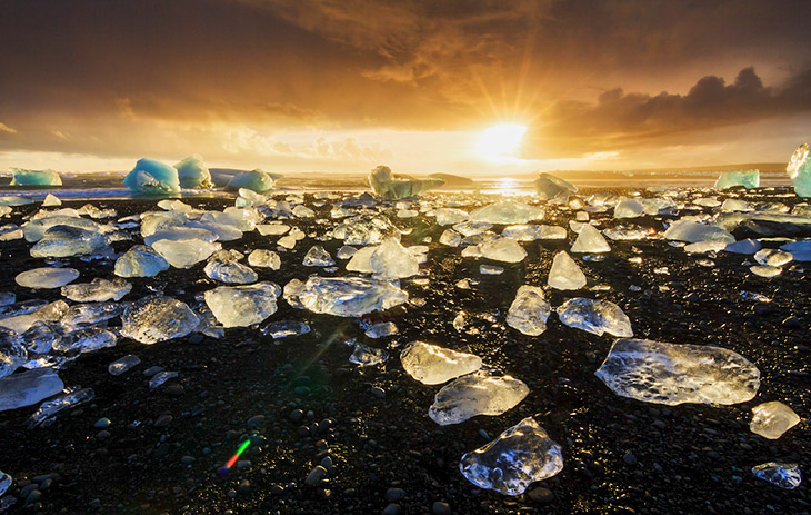 IJsland in de winter