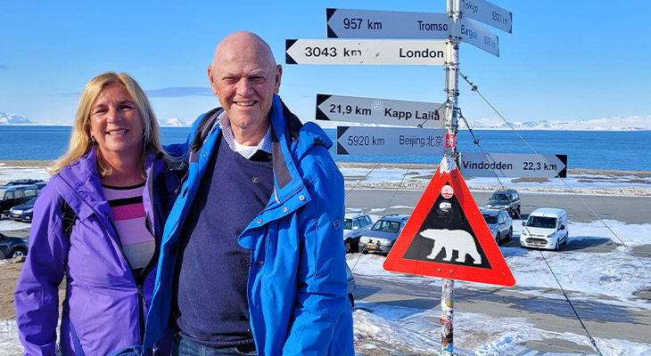 Ageeth en haar man Ageeth en haar man