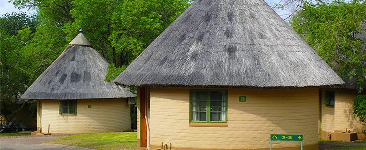 Rondavels in Zuid-Afrika Rondavels in Zuid-Afrika