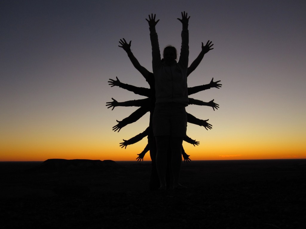 Zonsondergang Australië